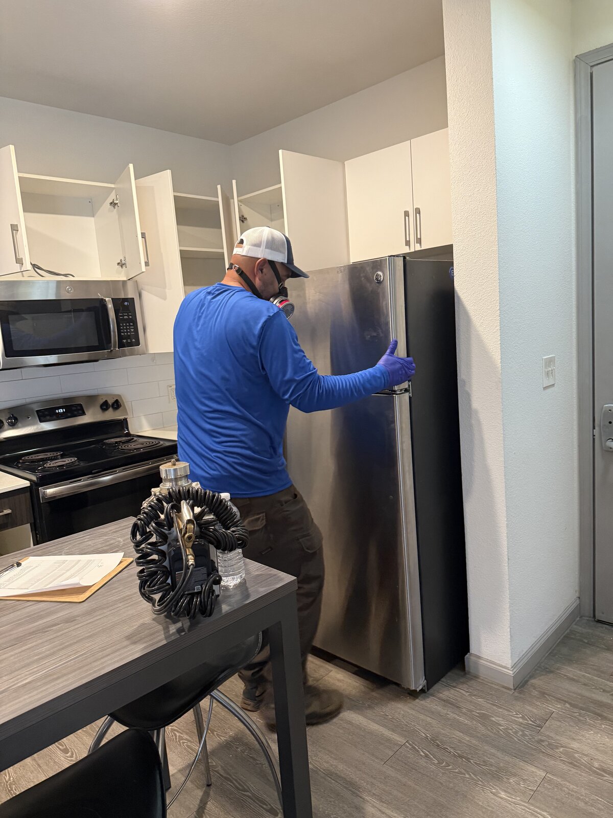 German Roach Treatment — Kitchen