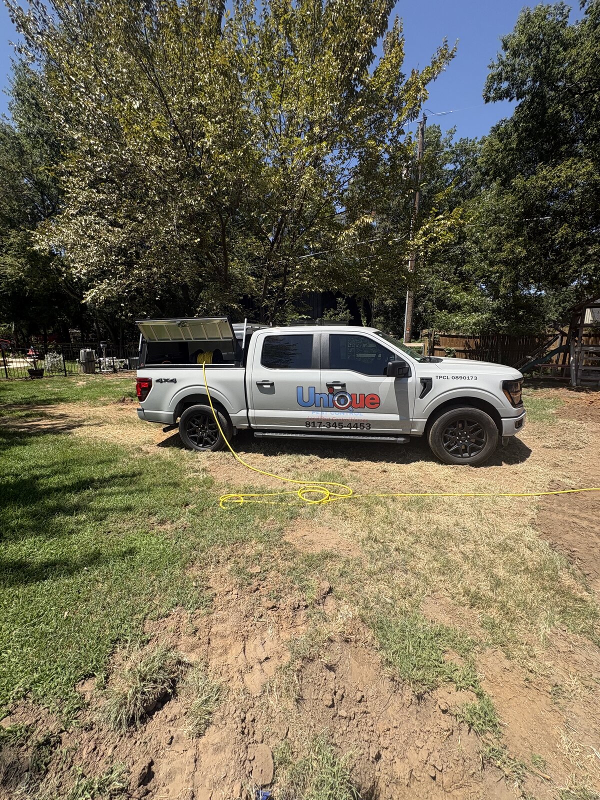 Pre-Construction Treatment — On Site